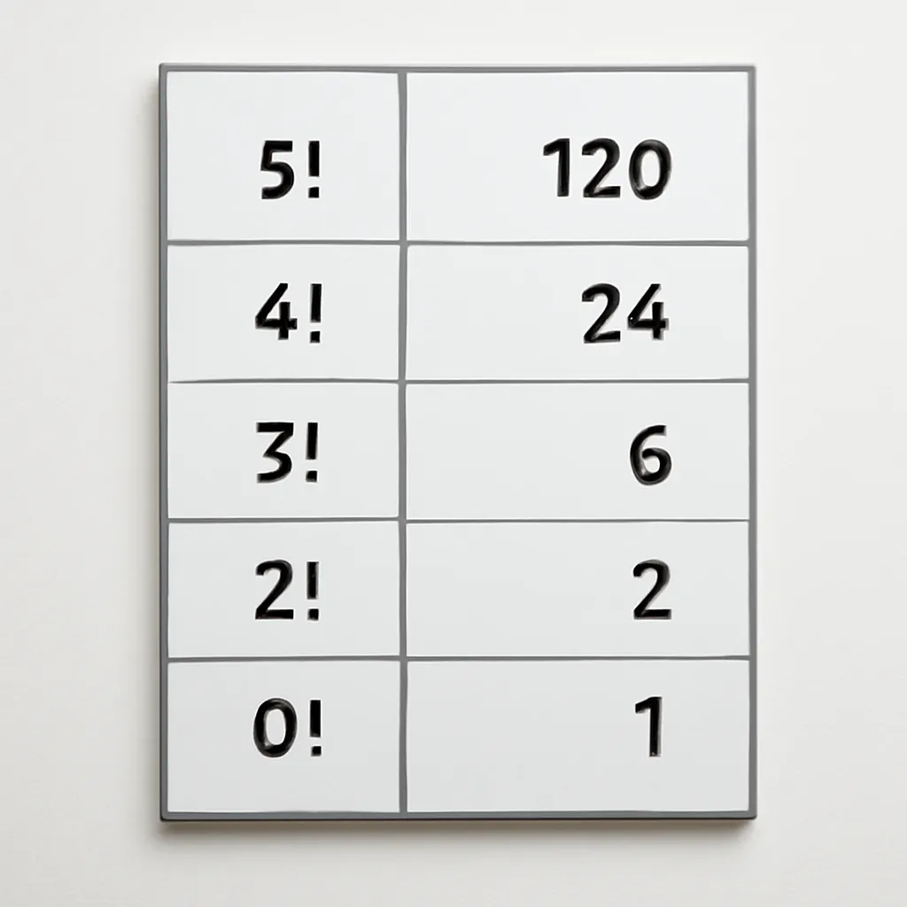 Warum ist 0! = 1? Die Fakultät von null einfach erklärt